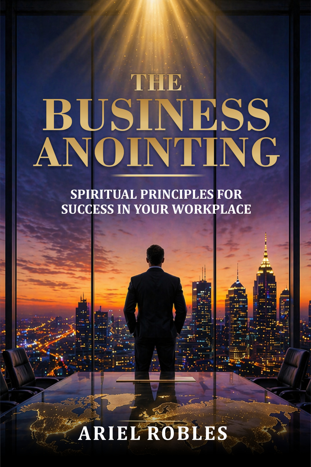 The Business Anointing book cover by Ariel Robles
